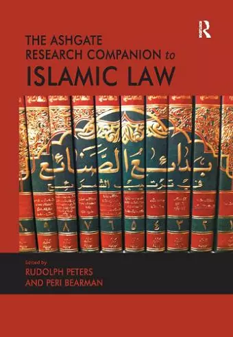 The Ashgate Research Companion to Islamic Law cover