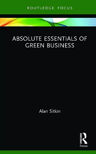 Absolute Essentials of Green Business cover