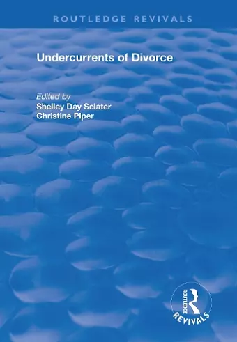 Undercurrents of Divorce cover