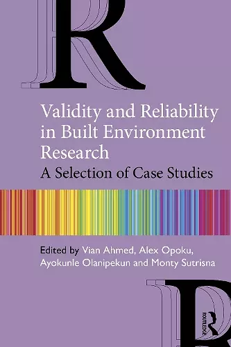 Validity and Reliability in Built Environment Research cover