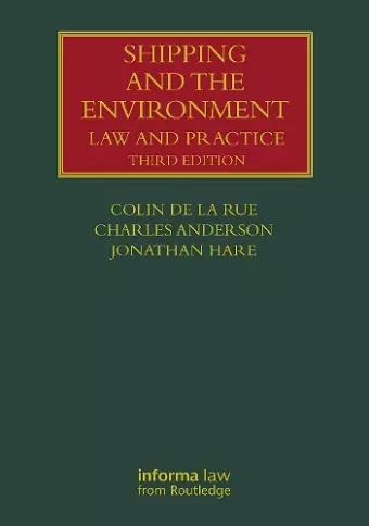 Shipping and the Environment cover