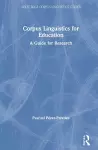 Corpus Linguistics for Education cover