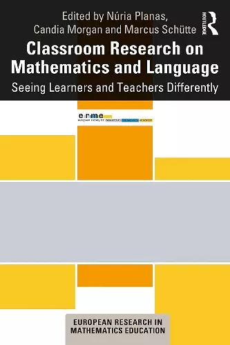 Classroom Research on Mathematics and Language cover