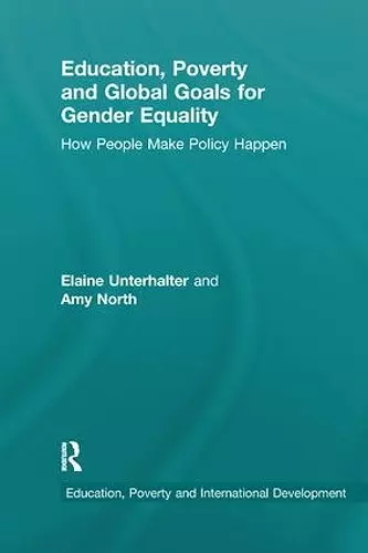 Education, Poverty and Global Goals for Gender Equality cover