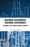 Maximum Government, Maximum Governance cover