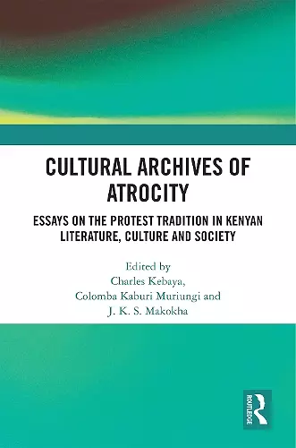 Cultural Archives of Atrocity cover