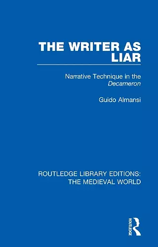 The Writer as Liar cover