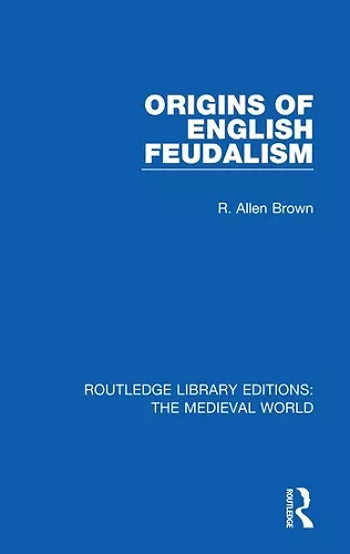 Origins of English Feudalism cover