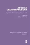 Aeolian Geomorphology cover