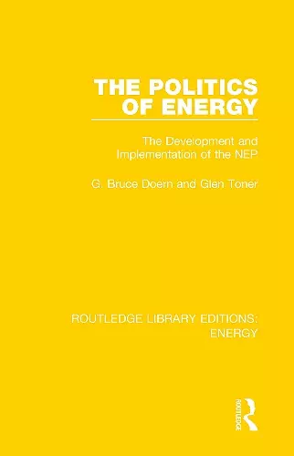 The Politics of Energy cover