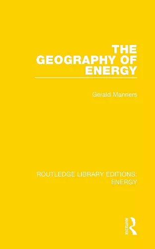 The Geography of Energy cover