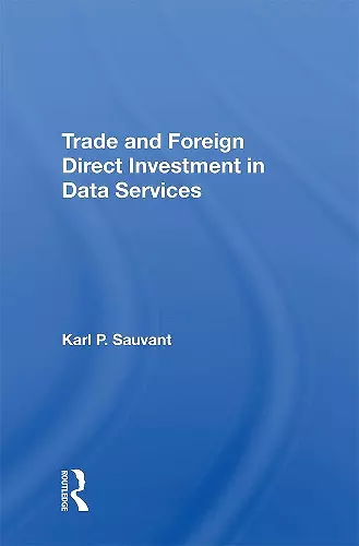 Trade And Foreign Direct Investment In Data Services cover