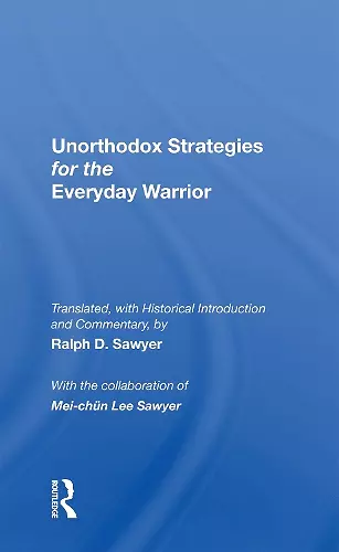 Unorthodox Strategies For The Everyday Warrior cover