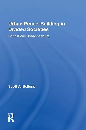 Urban Peacebuilding In Divided Societies cover