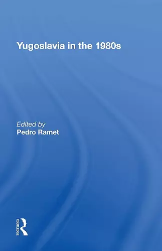 Yugoslavia In The 1980s cover