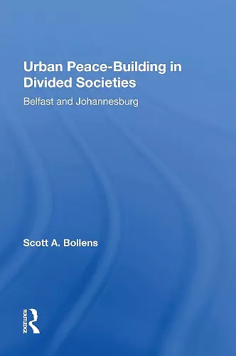 Urban Peacebuilding In Divided Societies cover