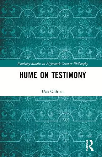 Hume on Testimony cover