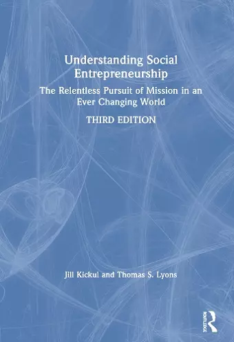 Understanding Social Entrepreneurship cover