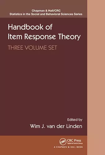 Handbook of Item Response Theory cover