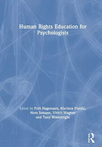 Human Rights Education for Psychologists cover