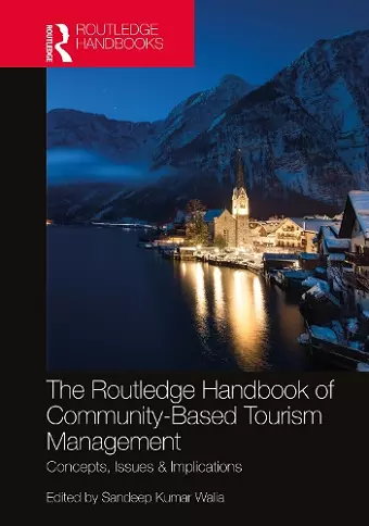 The Routledge Handbook of Community Based Tourism Management cover