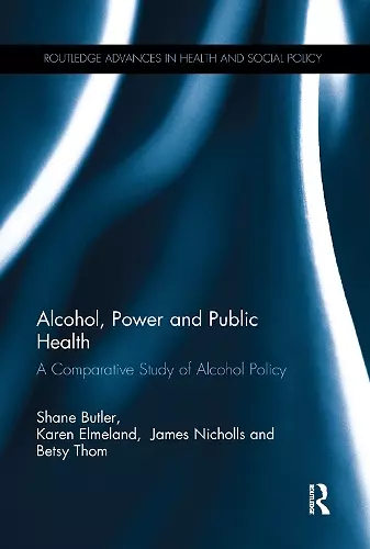 Alcohol, Power and Public Health cover