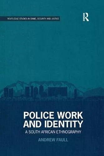 Police Work and Identity cover