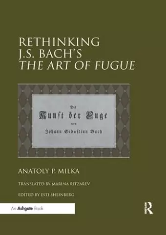 Rethinking J.S. Bach's The Art of Fugue cover