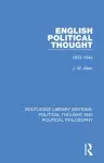 English Political Thought cover