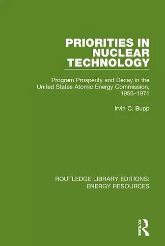 Priorities in Nuclear Technology cover