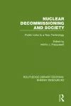 Nuclear Decommissioning and Society cover