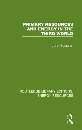 Primary Resources and Energy in the Third World cover