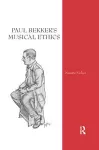 Paul Bekker's Musical Ethics cover