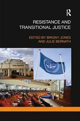 Resistance and Transitional Justice cover