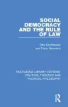 Social Democracy and the Rule of Law cover