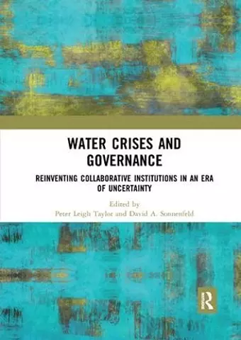 Water Crises and Governance cover