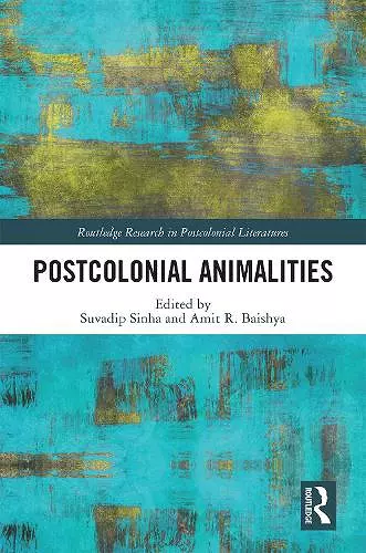 Postcolonial Animalities cover