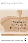 Concerning the Nature of Psychoanalysis cover