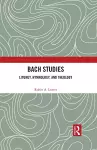 Bach Studies cover