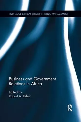 Business and Government Relations in Africa cover