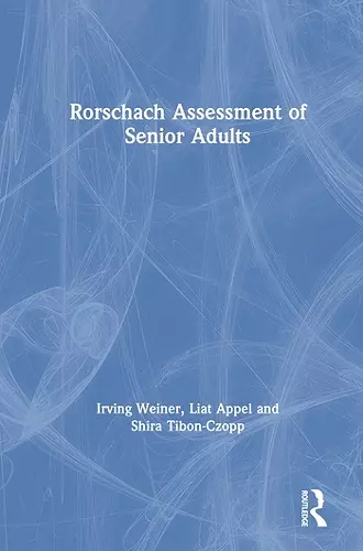 Rorschach Assessment of Senior Adults cover