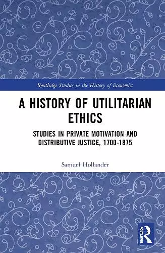 A History of Utilitarian Ethics cover