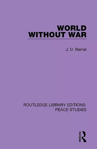 World Without War cover
