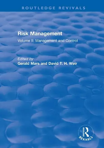 Risk Management cover