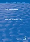 Risk Management, 2 Volume Set cover