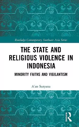 The State and Religious Violence in Indonesia cover