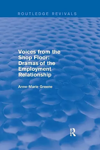 Voices from the Shop Floor cover