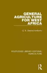 General Agriculture for West Africa cover