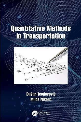 Quantitative Methods in Transportation cover