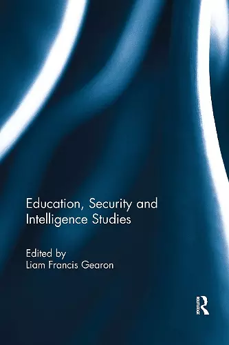 Education, Security and Intelligence Studies cover